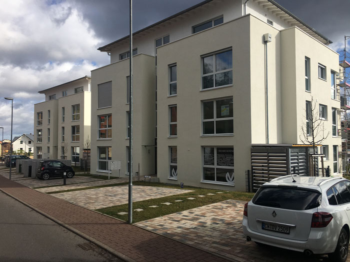 Neubau 2 Stadtvillen als MFH mit 20 Wohneinheiten in Schömberg